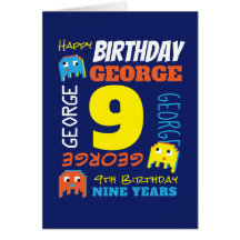 9.º nombre personalizado de cumpleaños jugador de