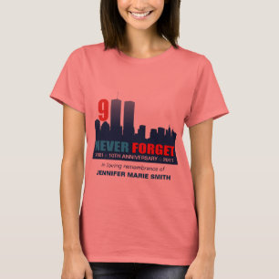 9/11 10mo aniversario - en memoria de la camiseta