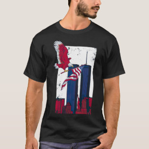 9 11 Nunca Olvides 9 11 Memorial _por Camiseta