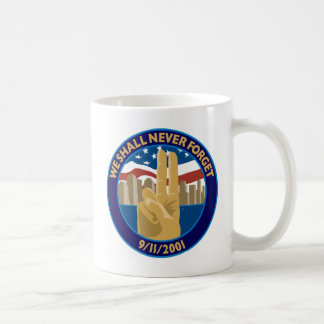 9/11 taza conmemorativa del símbolo