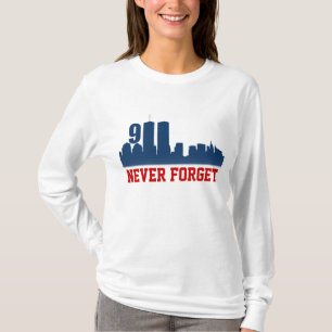 9/11 WTC - Nunca olvide las camisetas