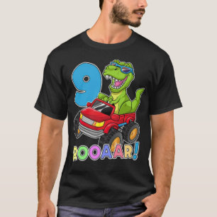 9 años Boy Dino Gift Monster camiseta de yoga como