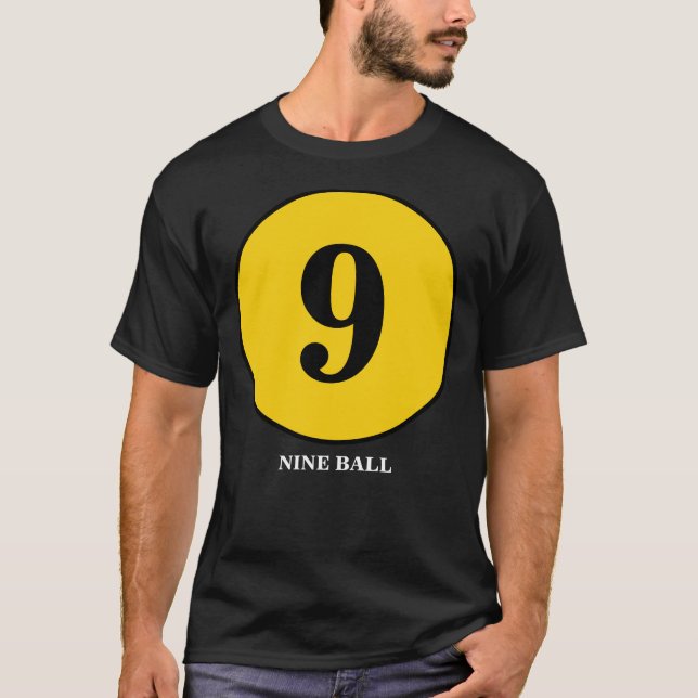 9 CAMISETA NEGRA DE BALL (Anverso)