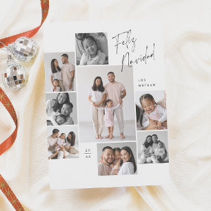 9 Collages de fotos Feliz Navidad Navidades españo