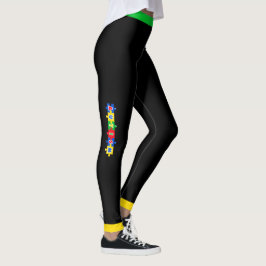 # 9 Conciencia sobre el Autismo - Leggings