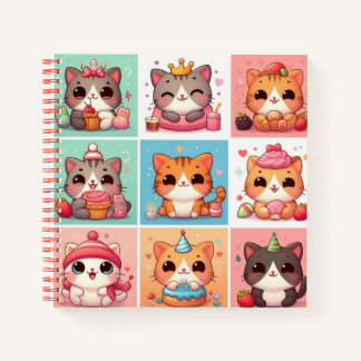 9 cuaderno de gatos tontos