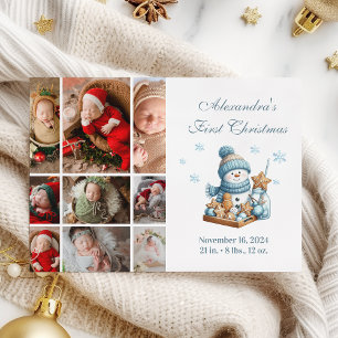 9 Foto Anuncio de nacimiento de primer Navidad