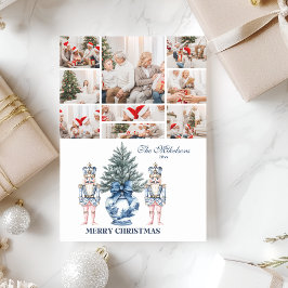 9 Foto Azul Chinoiserie Cascanueces Navidad