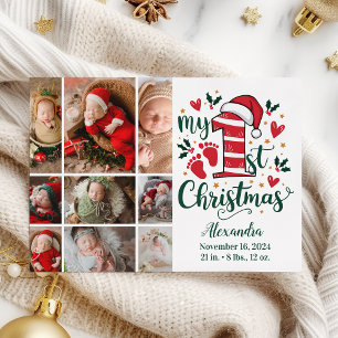 9 Foto Candy Cane Baby Primer Navidad