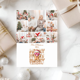 9 Fotografía Cuida Gingerbread Feliz Navidad
