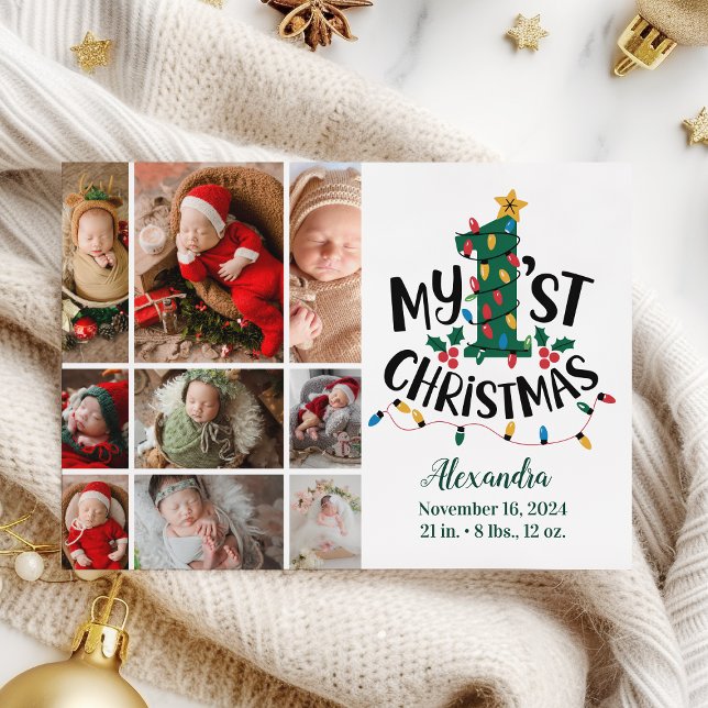 9 Fotografías del árbol de Navidad Primer Navidad (Subido por el creador)