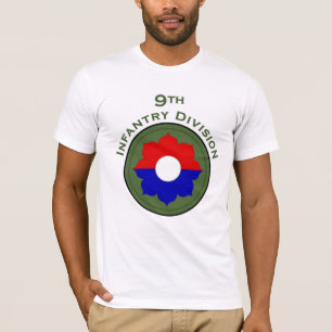 9no Camiseta del remiendo de hombro de la divisió