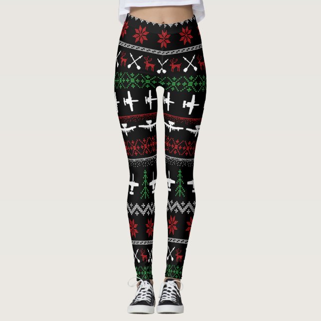 A-10 leggings de Navidades (Anverso)