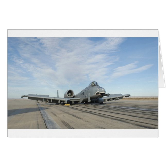 A-10 'ruedas arriba' (Anverso (Horizontal))