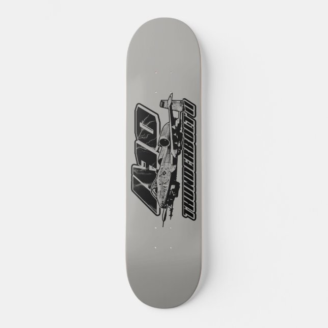 A-10 Thunderbolt II Skateboard Deck Skateboard (Anverso)