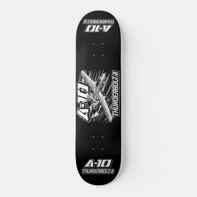 A-10 Thunderbolt II Skateboard Deck Skateboard (Anverso)