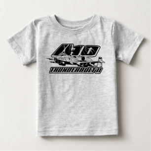 A-10 Tornillo de caza II Camiseta Romper de bebé