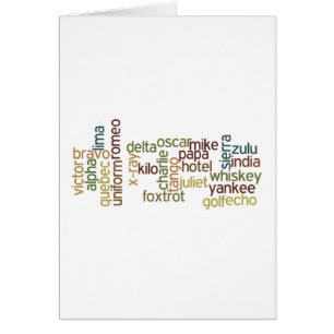 A a telefonía del alfabeto fonético de Z (Wordle)