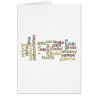 A a telefonía del alfabeto fonético de Z (Wordle)