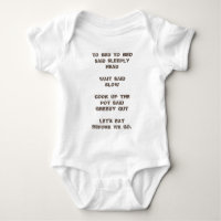 A Bed / Baby Jersey Bodysuit
