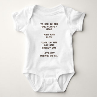 A Bed / Baby Jersey Bodysuit