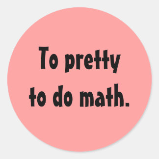 A bonitos para hacer pegatinas matemáticos