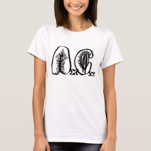 A.C. - camiseta de los chicas del logotipo
