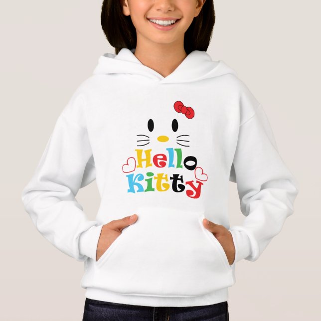 A Cute Hello Kitty's design Hoodie (Anverso)