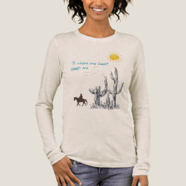 A Donde Mi Corazón Me Lleva La Camisa Triblend