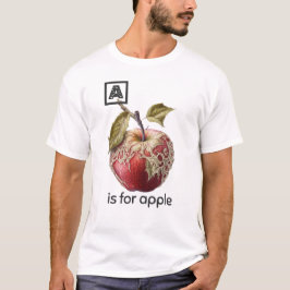 A es para la camiseta de Apple