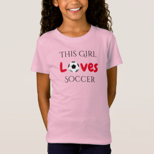 A este Chica le encanta el fútbol - Camiseta de bo