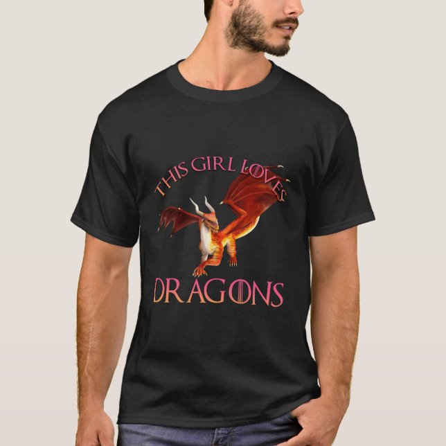 A este Chica le encantan los dragones Dragon Top C (Anverso)