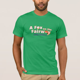 "A" Fox on the Fairway - Hombres - Camiseta Verde