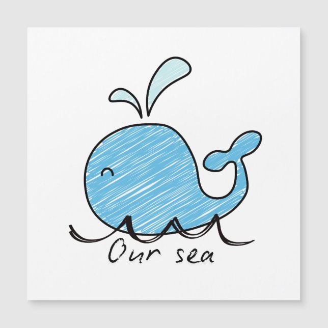 A FRIENDLY WHALE IN HIS SEA (Anverso)