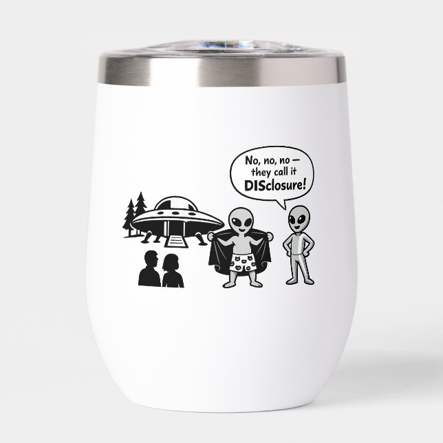 A funny take on The Disclosure movement (Frente)