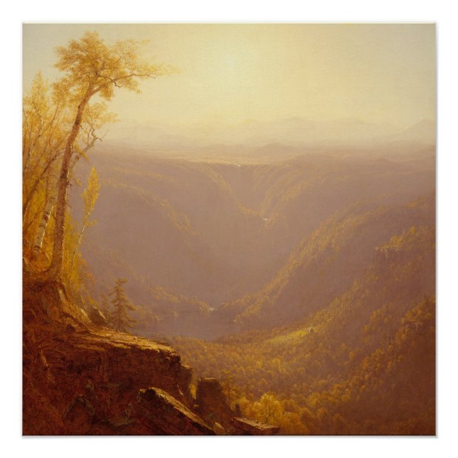 A Gorge in the Mountains (1862) Poster  (Anverso)