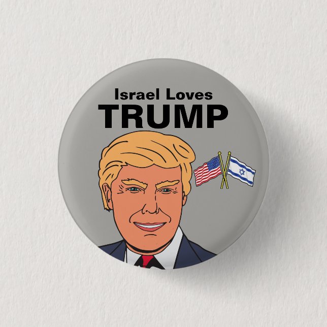A Israel le encanta el botón Trump (Anverso)