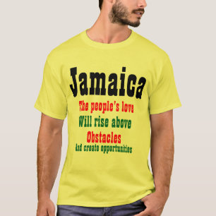 A Jamaica le encantan las camisetas de eslogan