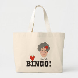 A la abuela le encanta la bolsa de bingo
