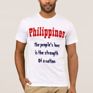 A la gente le encantan las camisetas filipinas