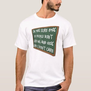 A la gente no le gusto No me importa Camiseta dive