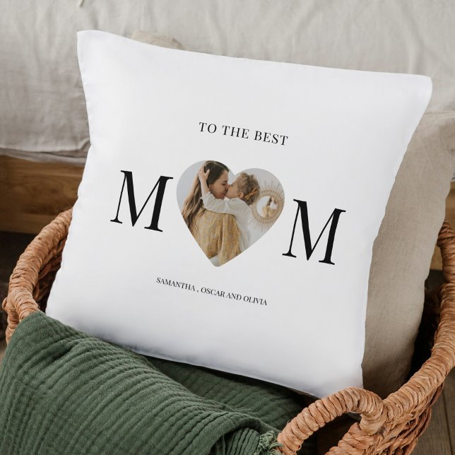A la mejor foto de mamá: Corazón de almohada - Per (Subido por el creador)