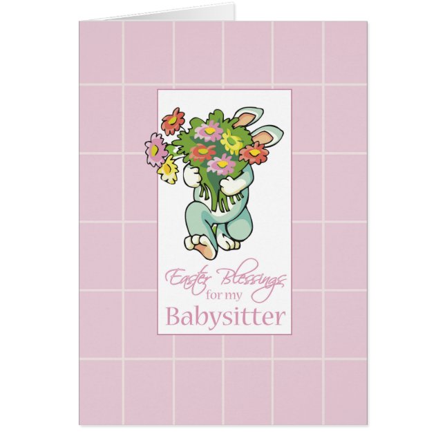 A la niñera Bouquet de Bendiciones de Pascua (Frente)