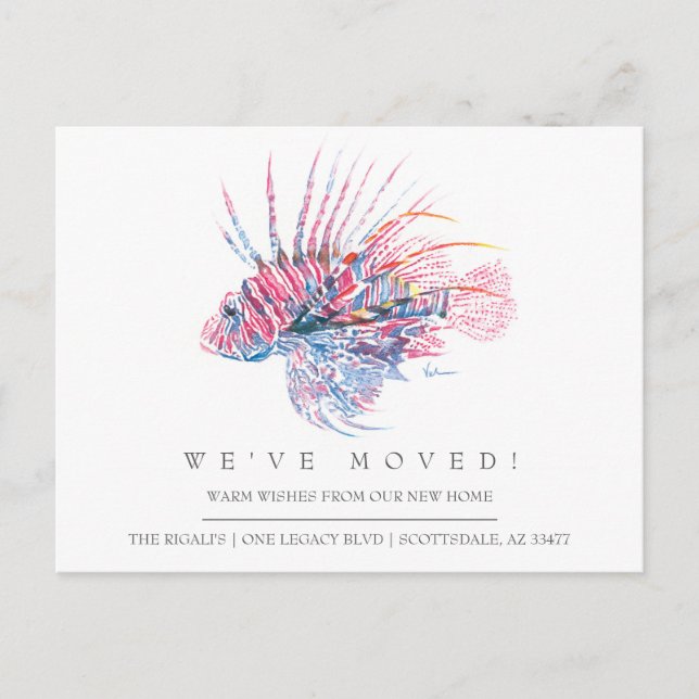 A La Playa Nueva Invitación De Vivienda En Movimie (Anverso)