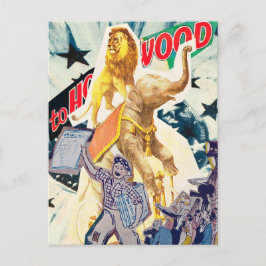 A la postal de un actor de cine de Hollywood