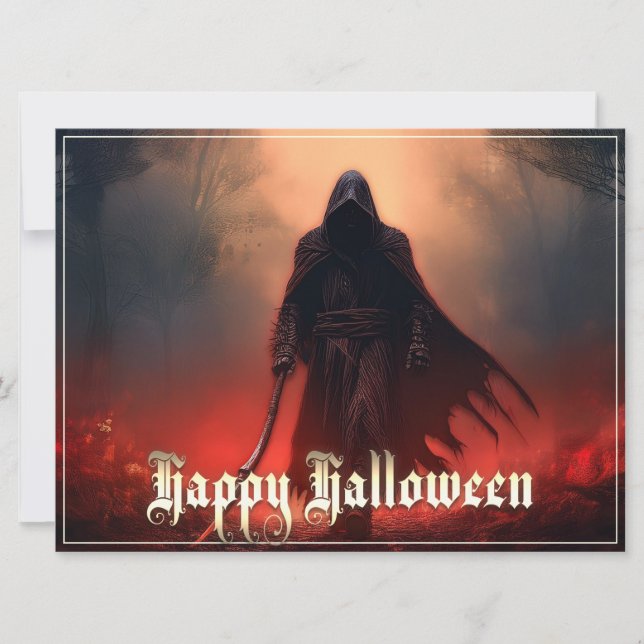A la sombra de la Parca - Halloween (Anverso)