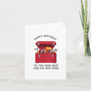 A La Tarjeta De Cumpleaños De Apreciación Del Homb