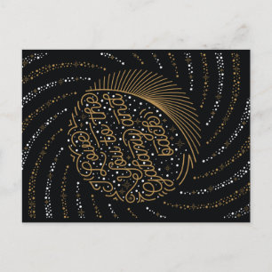 A la tarjeta postal GALAXY y BACK / El día de San