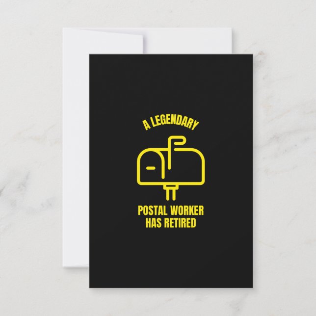 A legendary postal worker has retired (Anverso)