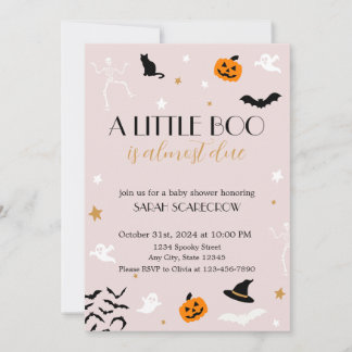 A Little Boo casi se debe la invitación de Baby Sh